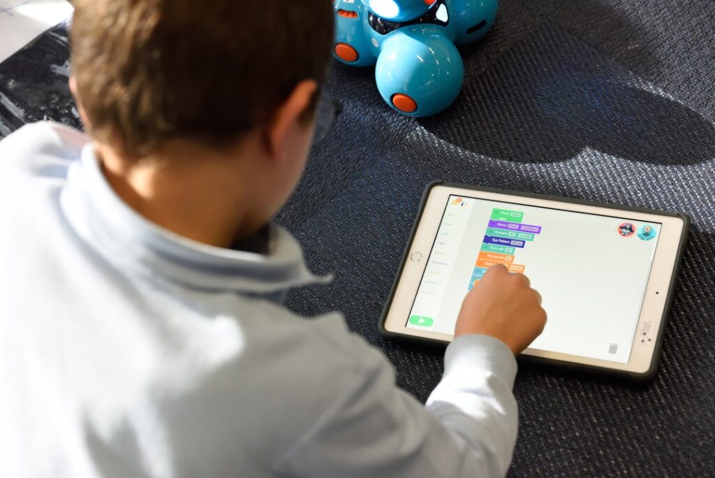 ai classroom learning across — students tablets AI classroom technology