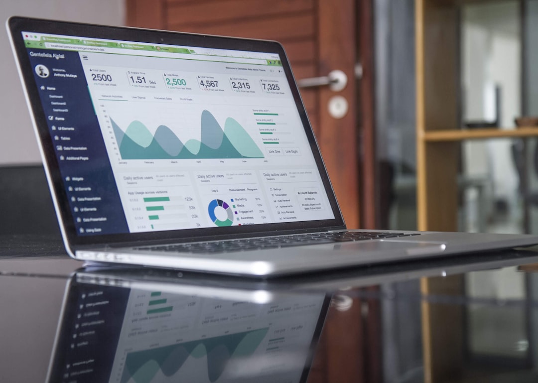 technical seo checklist news — technical seo checklist news — analytics dashboard on laptop screen