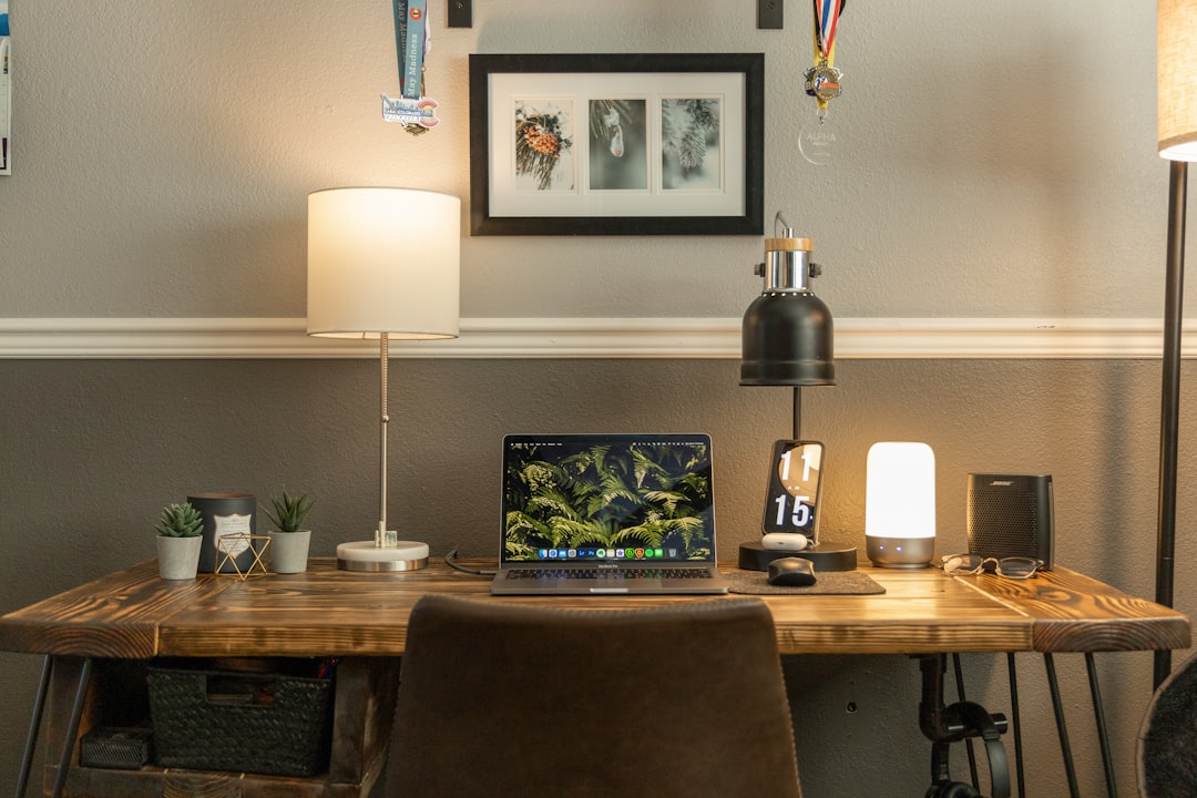 new luxury lifestyle — a wearable fitness tracker on a minimalist desk workspace