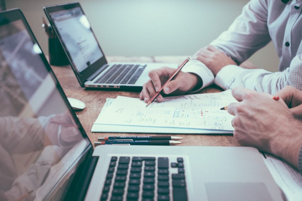 rise skill-based hiring means — hiring manager reviewing portfolio skills