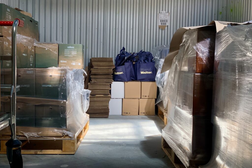 future cross-border e-commerce emerging — Global shipping packages logistics warehouse