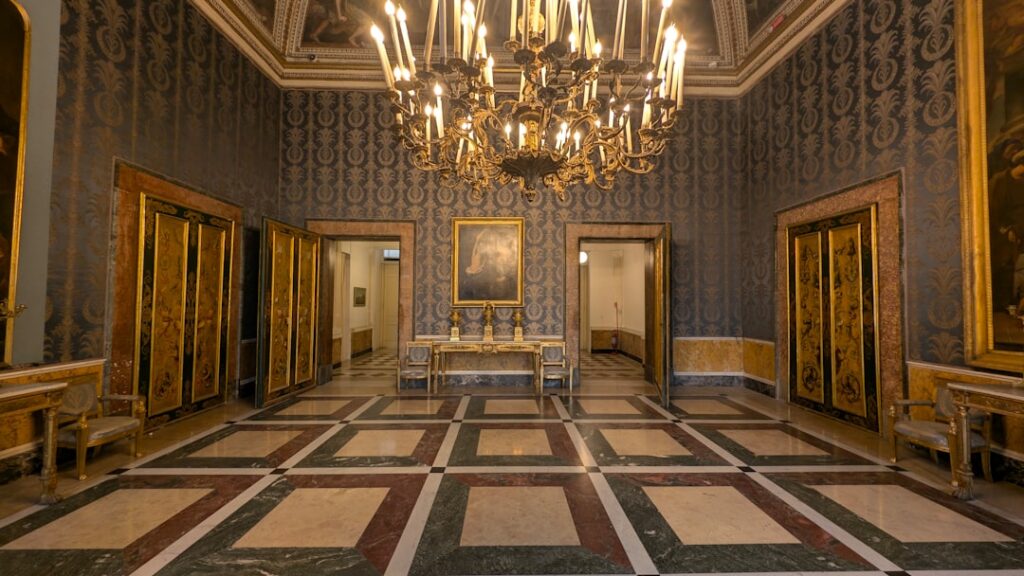 heritage hotels continue attract — Historic palazzo ornate interior staircase