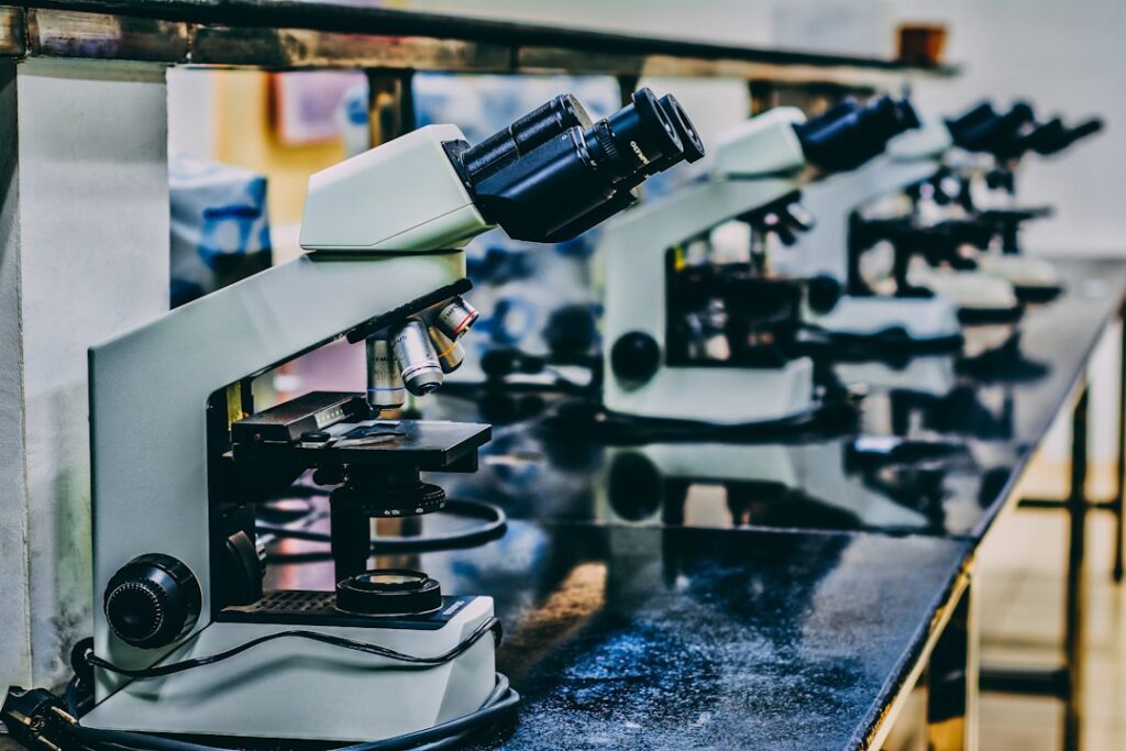 biotechnology next wave medical — modern laboratory scientist microscope research
