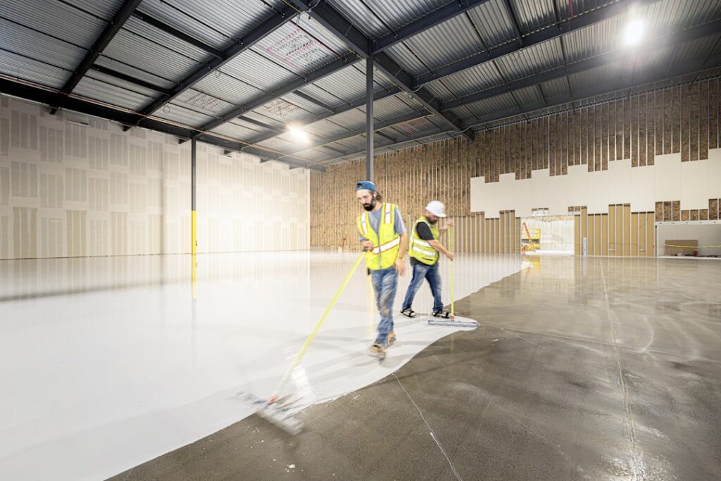 private equity firms traditional — industrial factory floor modern renovation