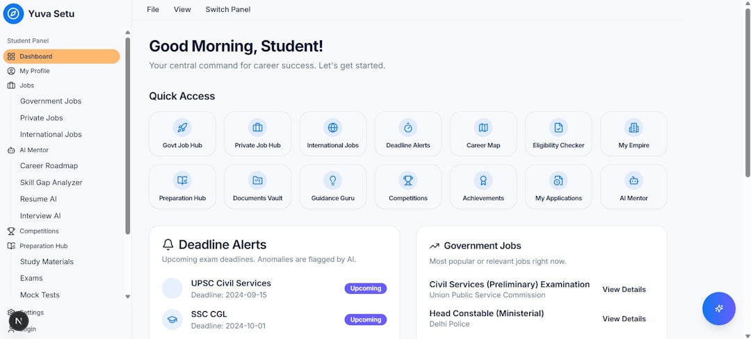 micro-credentials online certifications continue — student dashboard showing skill progress and achievement badges