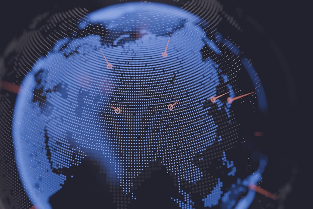 growing role satellite internet — network coverage map showing global satellite constellation orbits
