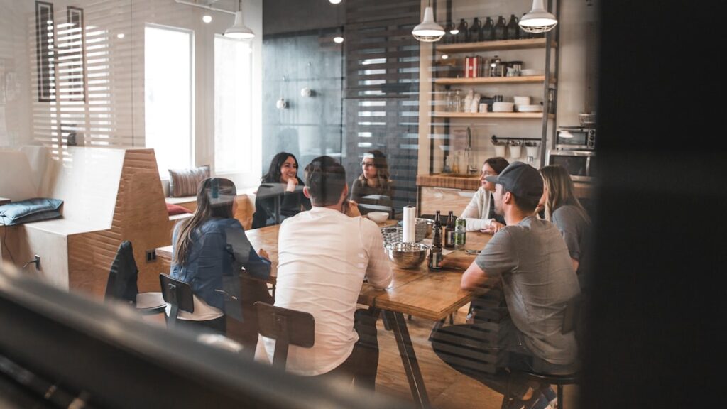 global companies traditional five-day — flexible office workspace modern employees