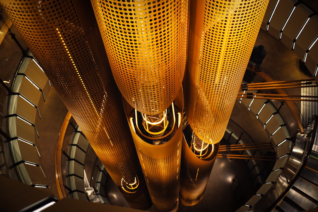 fusion energy transform global — startup facility with tokamak reactor interior showing copper coils