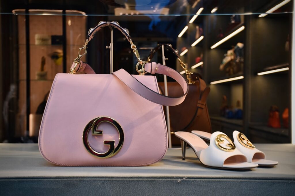evolution luxury resale markets — Luxury handbags designer clothing display