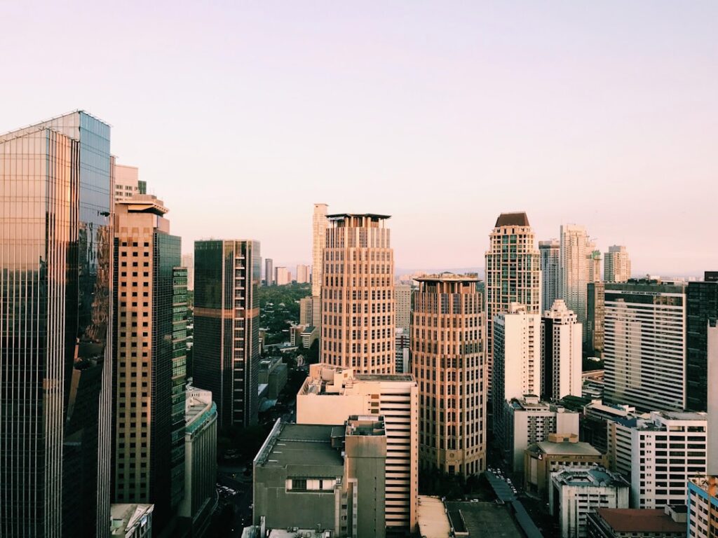 rise mixed-use developments rapidly — modern city skyline vertical mixed buildings