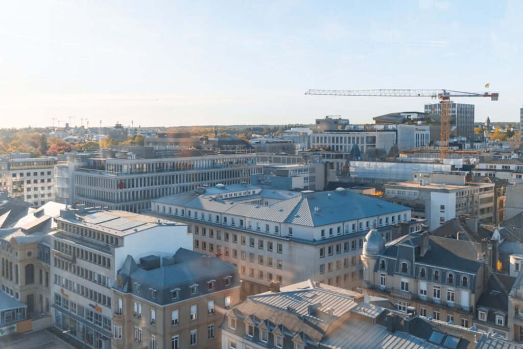 urban regeneration projects global — historic city district modern construction