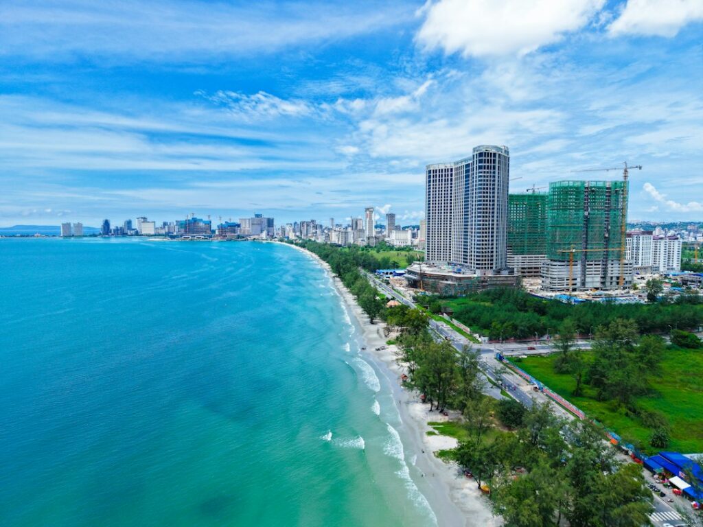 tourism investment emerging destinations — Tropical beach resort construction development