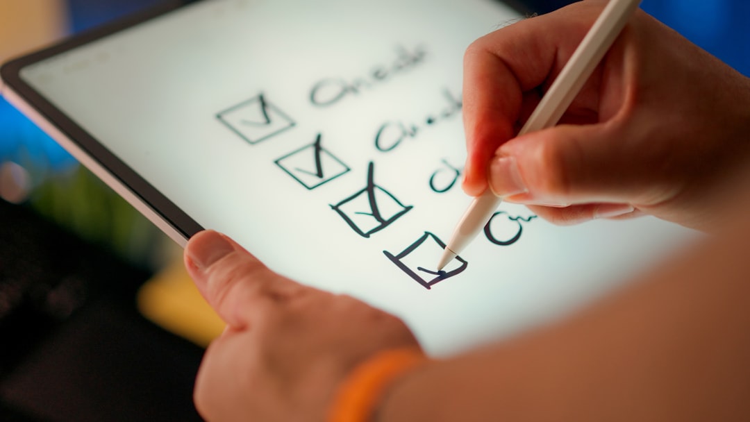 accessible tourism global hospitality — accessibility checklist on tablet during hotel audit